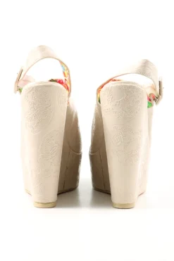 Plateau-Sandaletten Größe 37