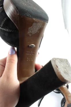 Plateau-Sandaletten Größe 36,5