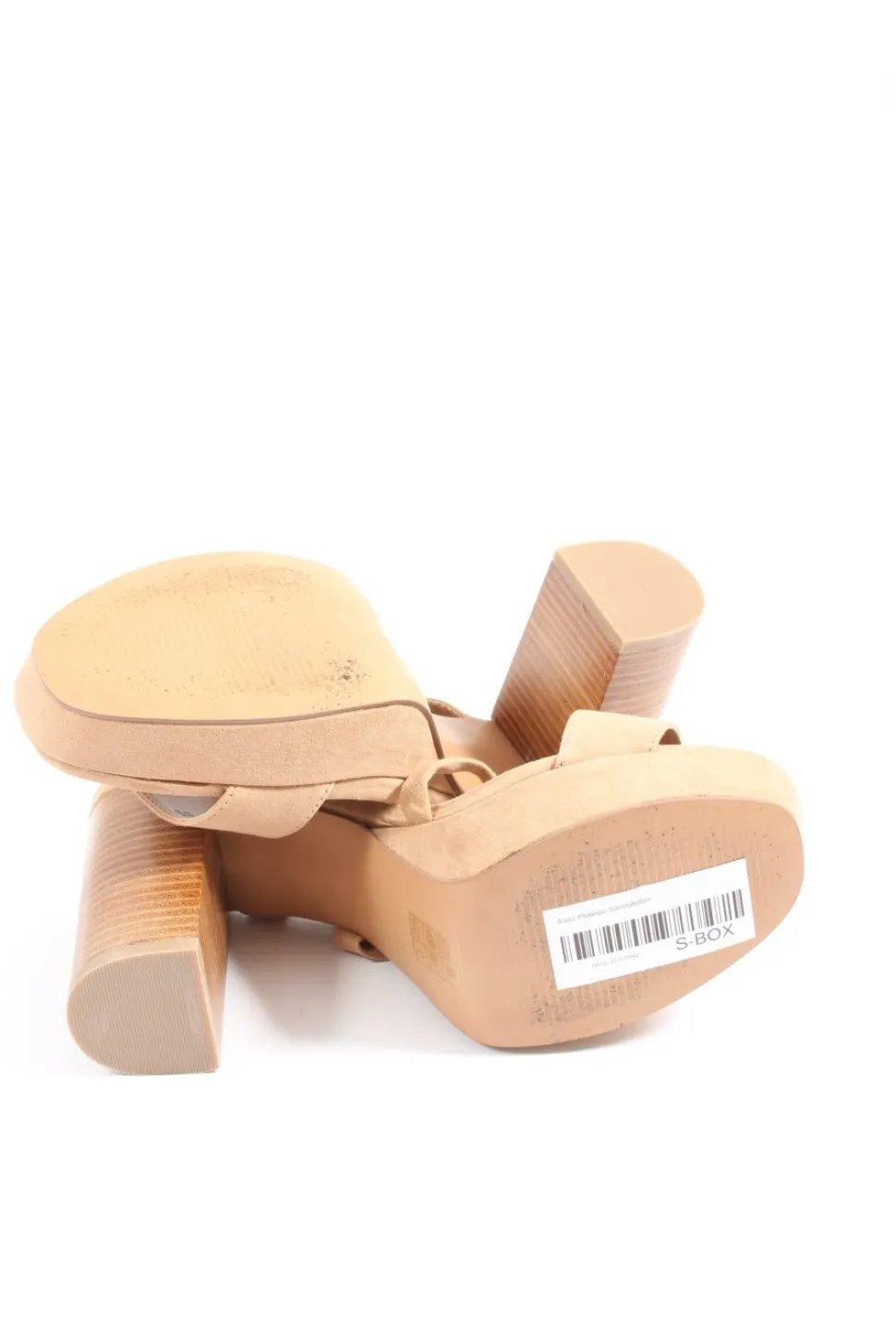 Plateau-Sandaletten Größe 38