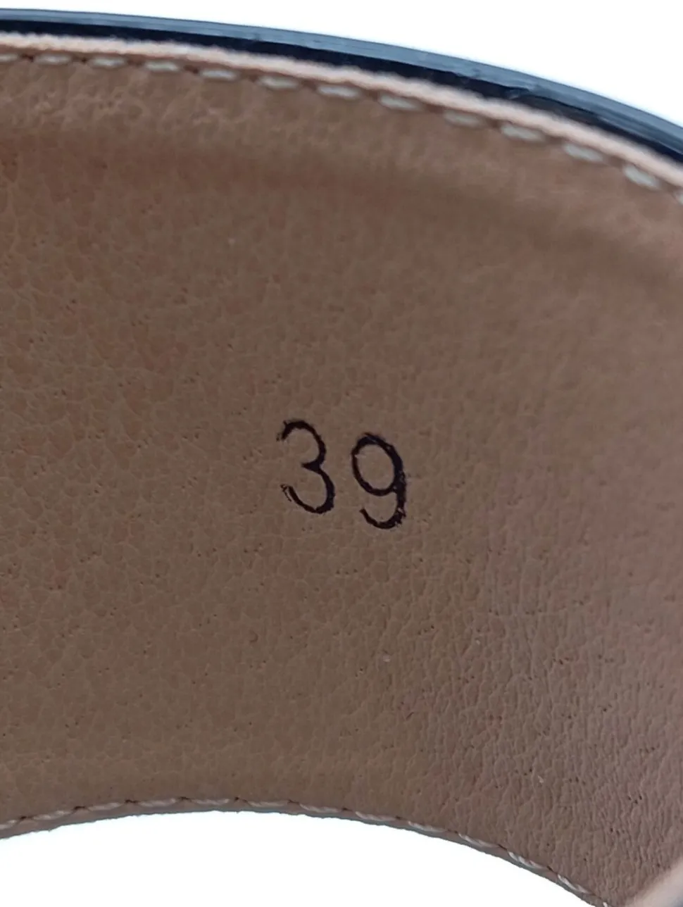 Plateau-Sandaletten Größe 39