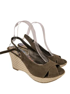 Plateau-Sandaletten Größe 38