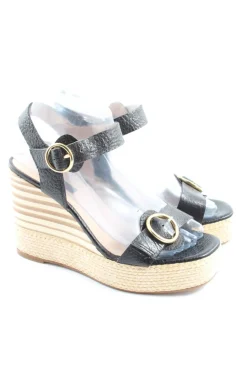 Plateau-Sandaletten Größe 37