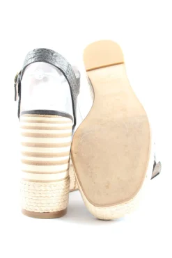 Plateau-Sandaletten Größe 37