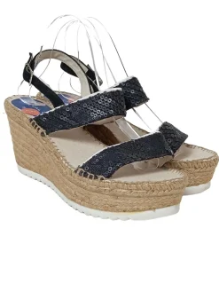 Plateau-Sandaletten Größe 41