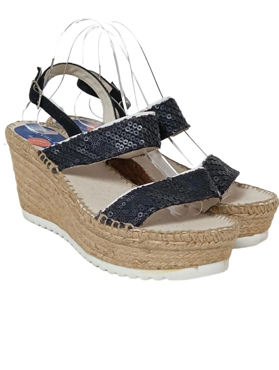 Plateau-Sandaletten Größe 41