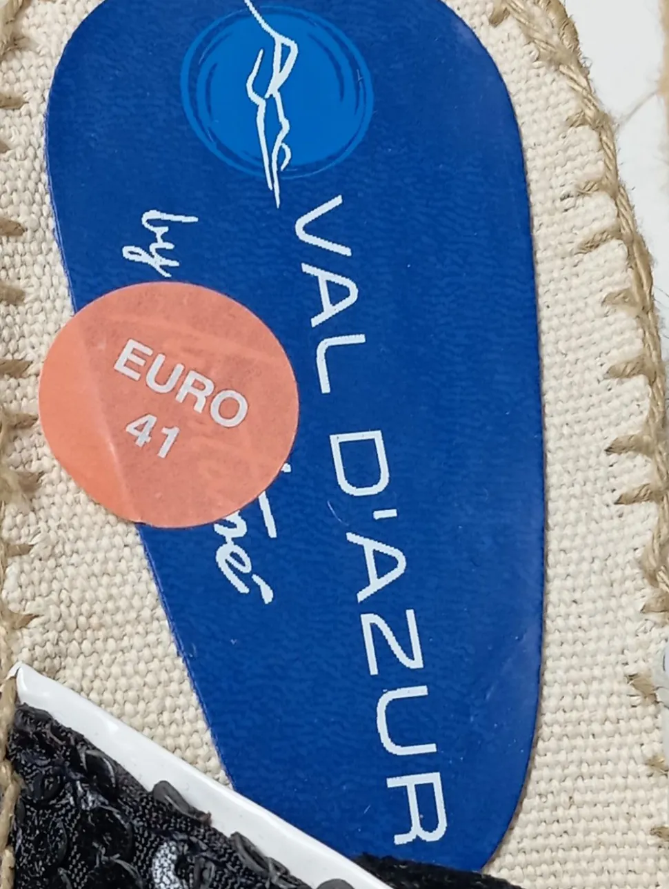 Plateau-Sandaletten Größe 41