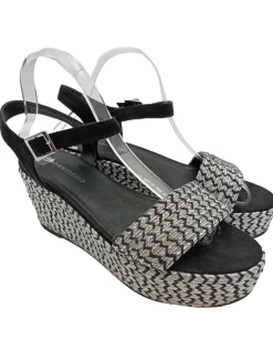 Plateau-Sandaletten Größe 40