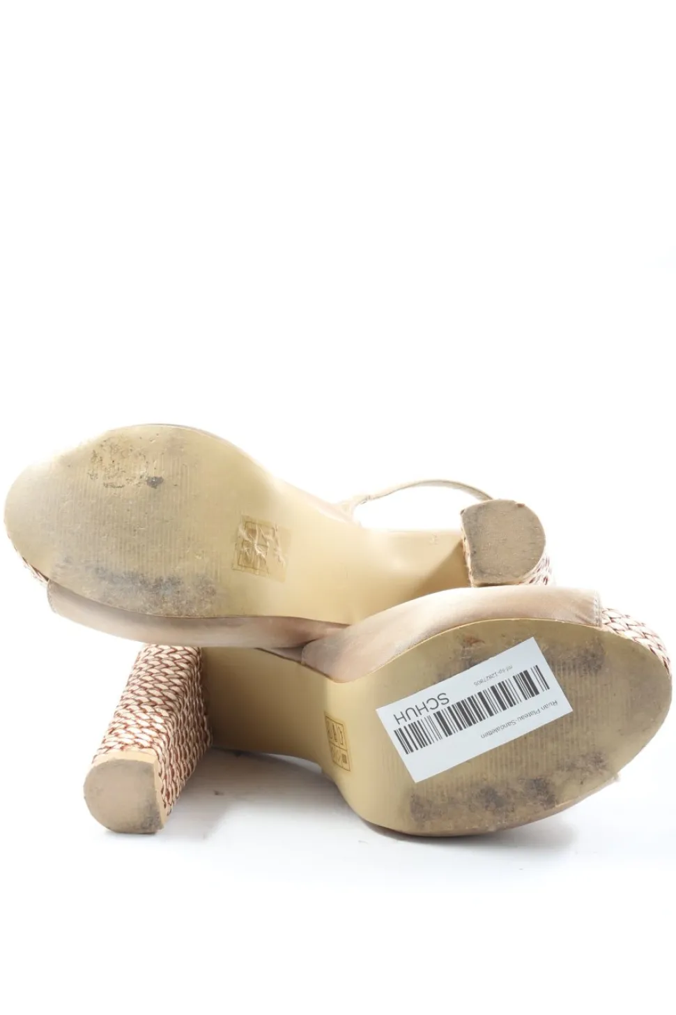 Plateau-Sandaletten Größe 39