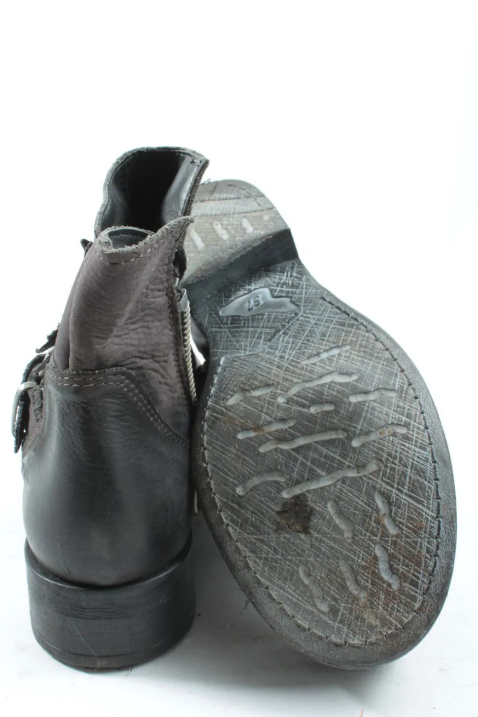 Reißverschluss-Stiefeletten Größe 37