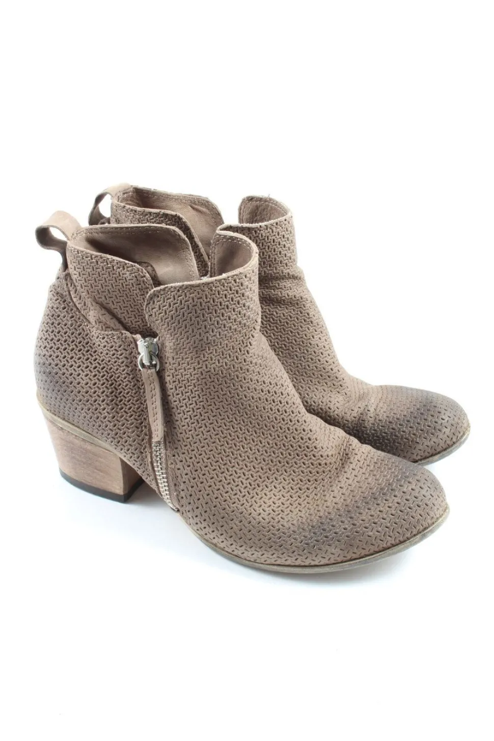 Reißverschluss-Stiefeletten Größe 38