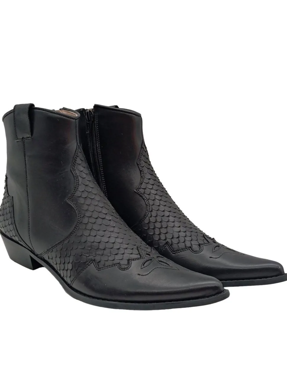 Reißverschluss-Stiefeletten Größe 40