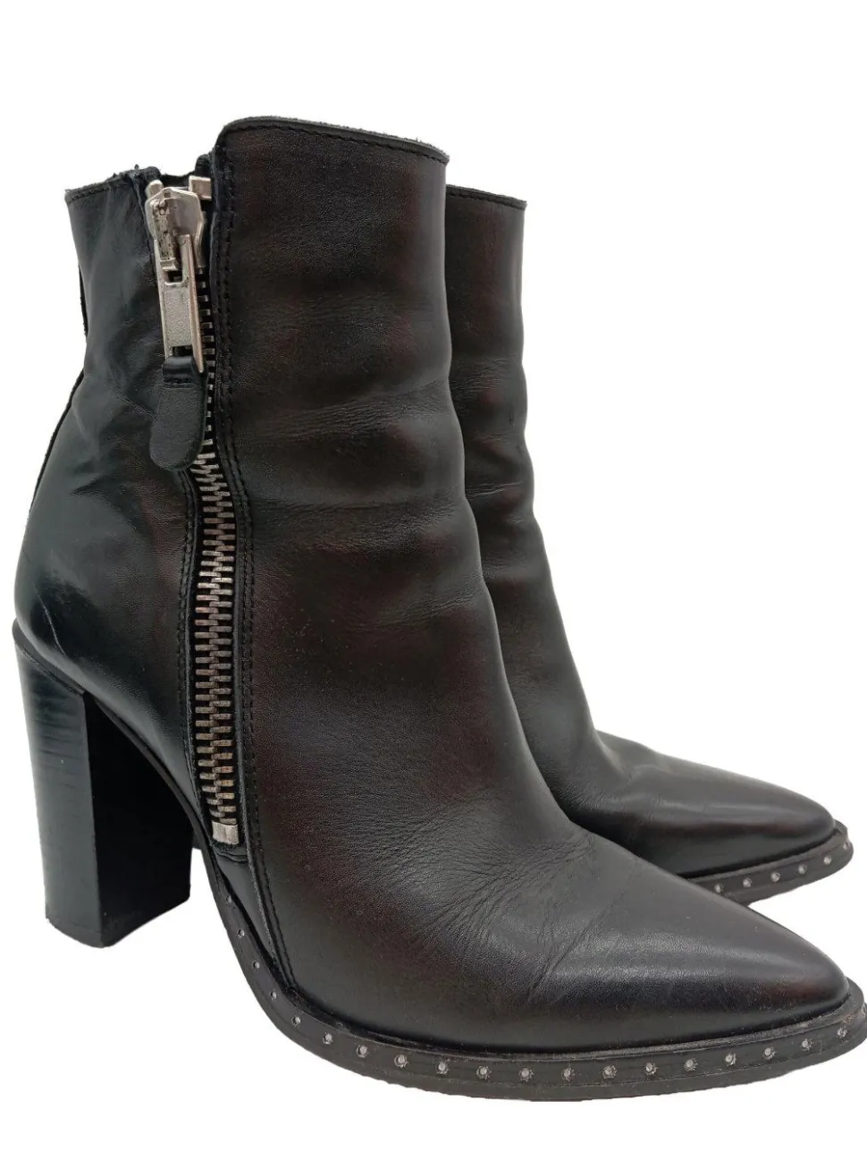 Reißverschluss-Stiefeletten Größe 39