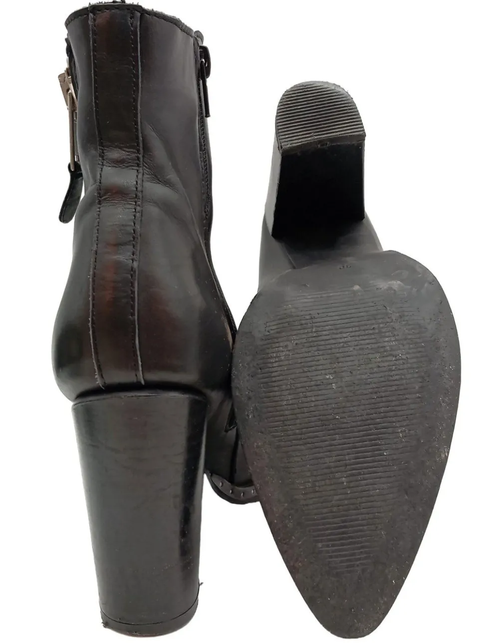Reißverschluss-Stiefeletten Größe 39
