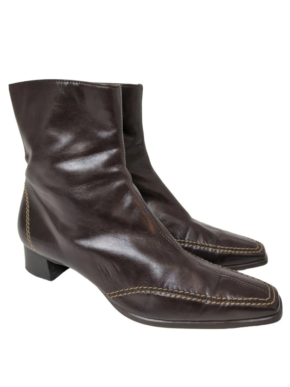 Reißverschluss-Stiefeletten Größe 35