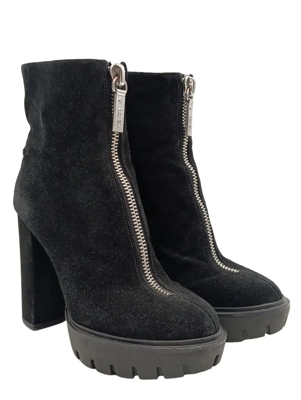 Reißverschluss-Stiefeletten Größe 37