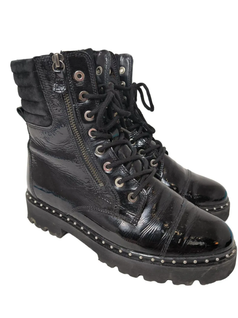 Reißverschluss-Stiefeletten Größe 37