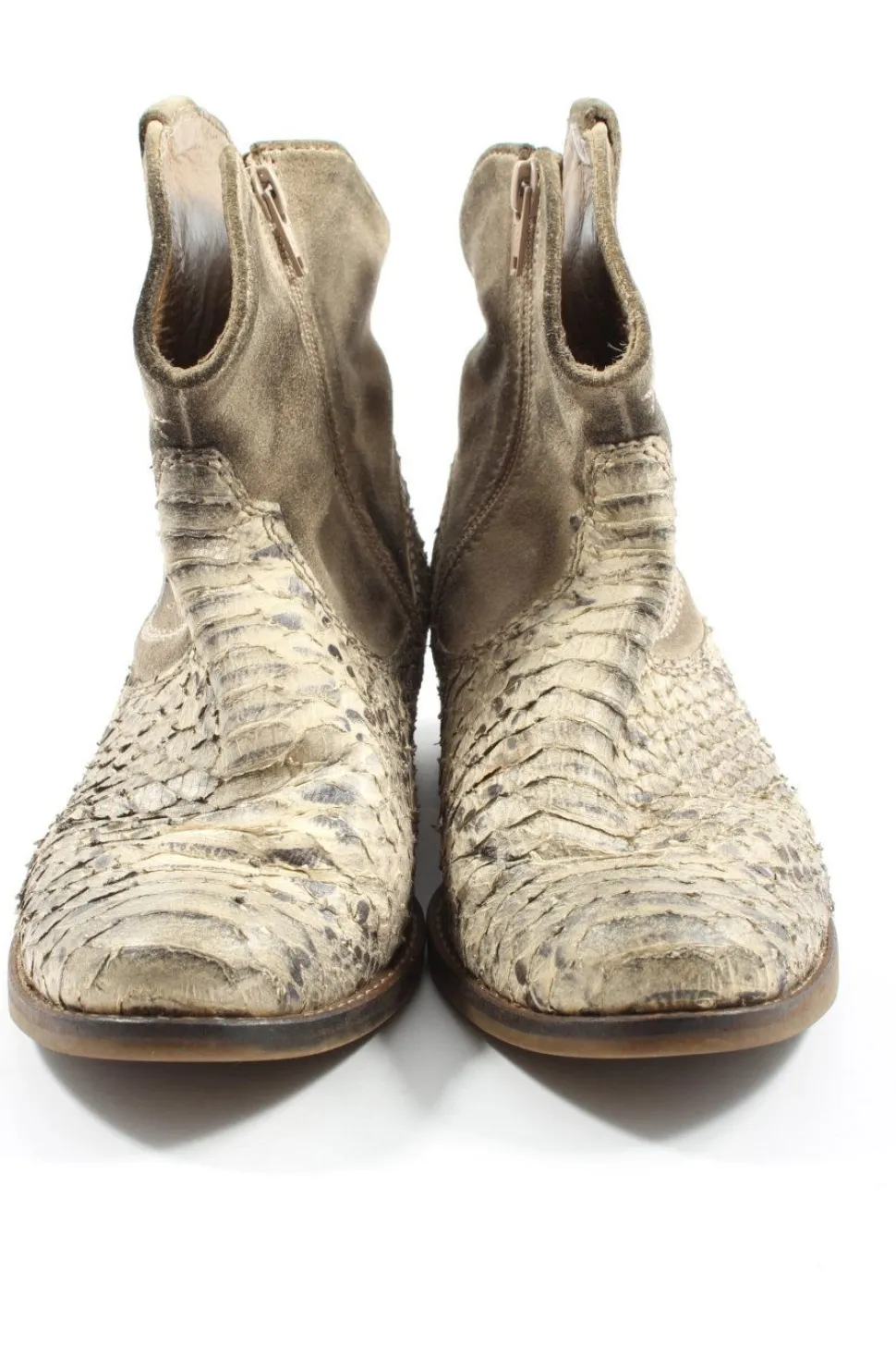 Reißverschluss-Stiefeletten Größe 38