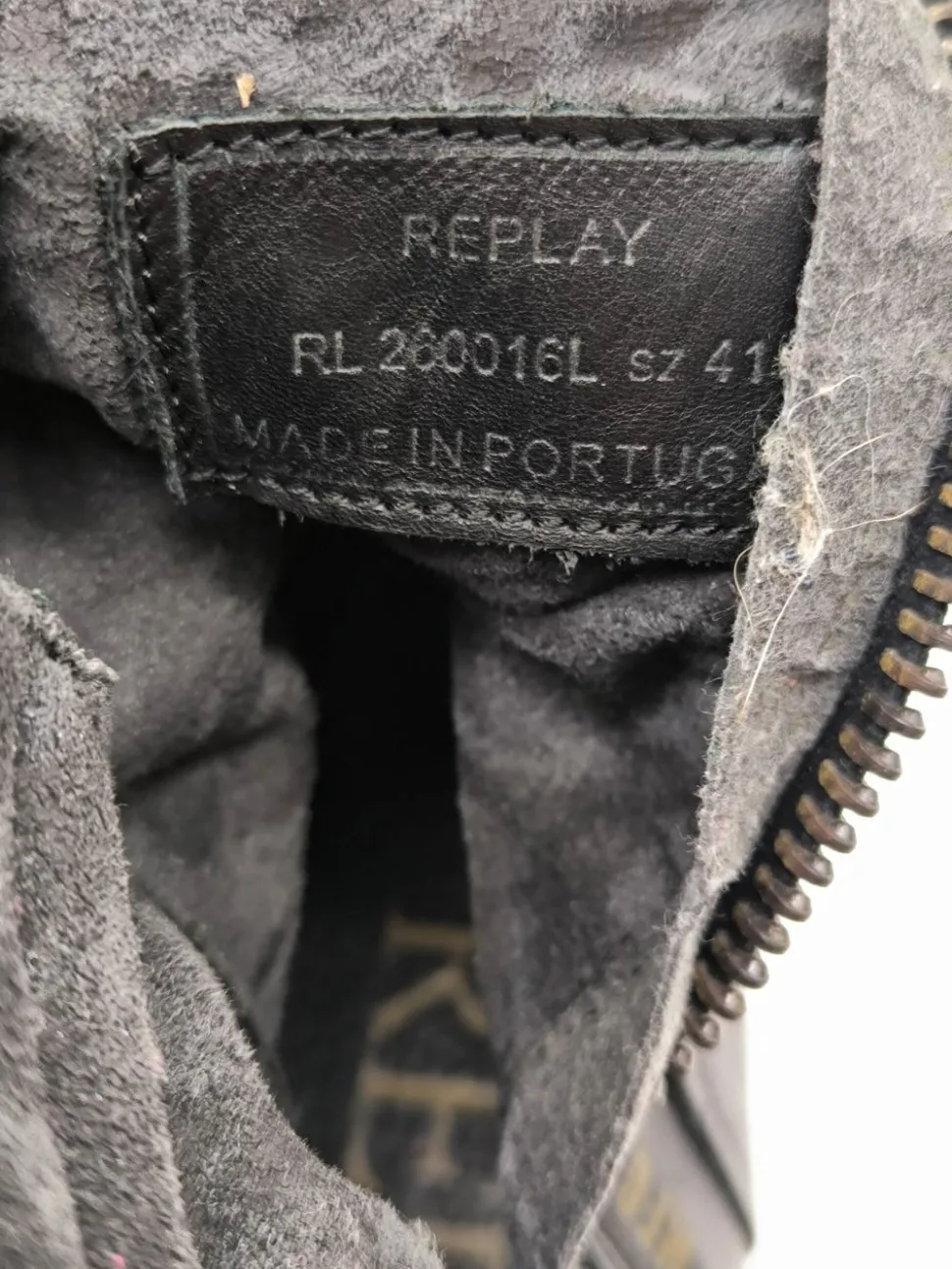 Reißverschluss-Stiefeletten Größe 41