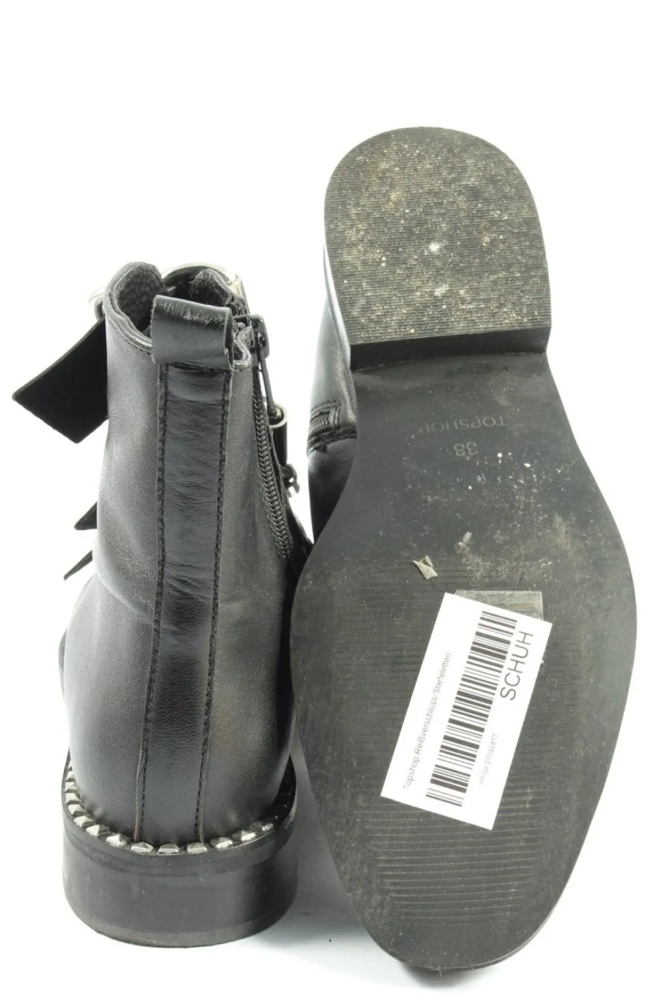 Reißverschluss-Stiefeletten Größe 38