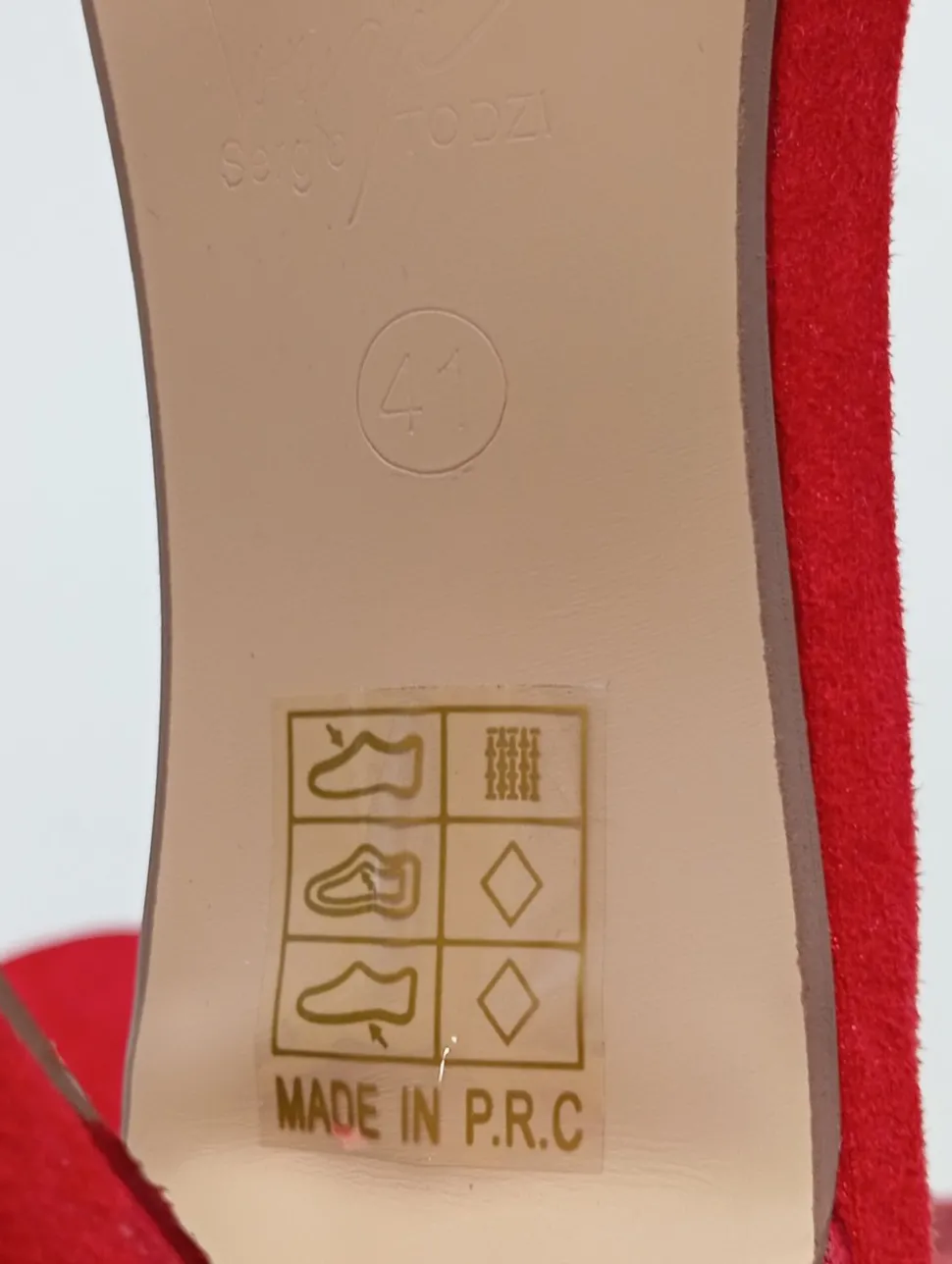 Riemchen-Sandaletten Größe 41