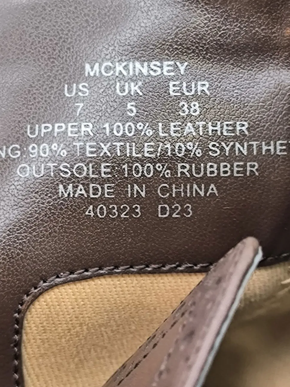 Schlüpf-Stiefeletten Größe 38