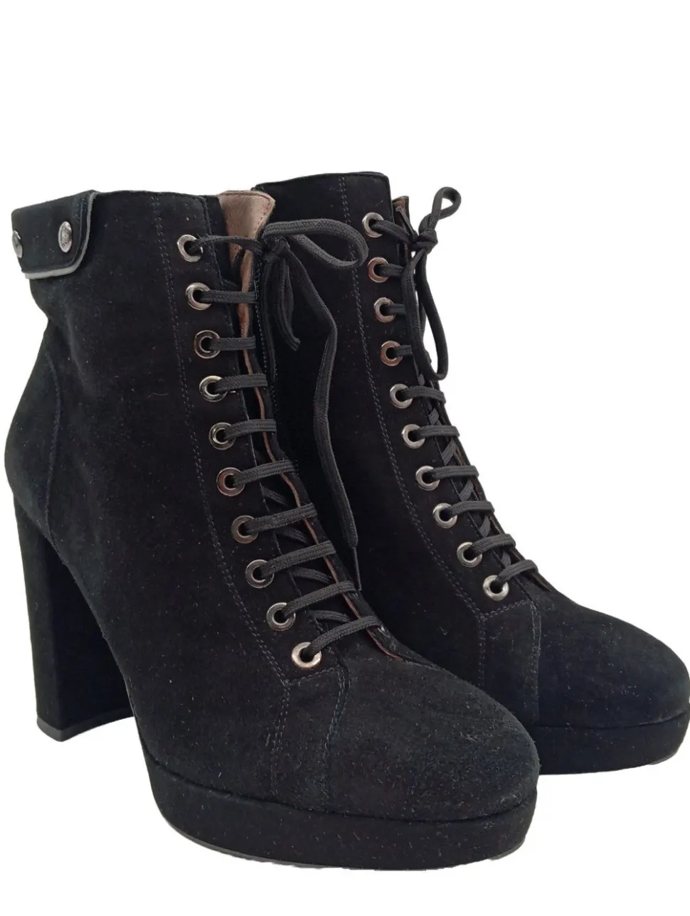 Schnür-Stiefeletten Größe 37