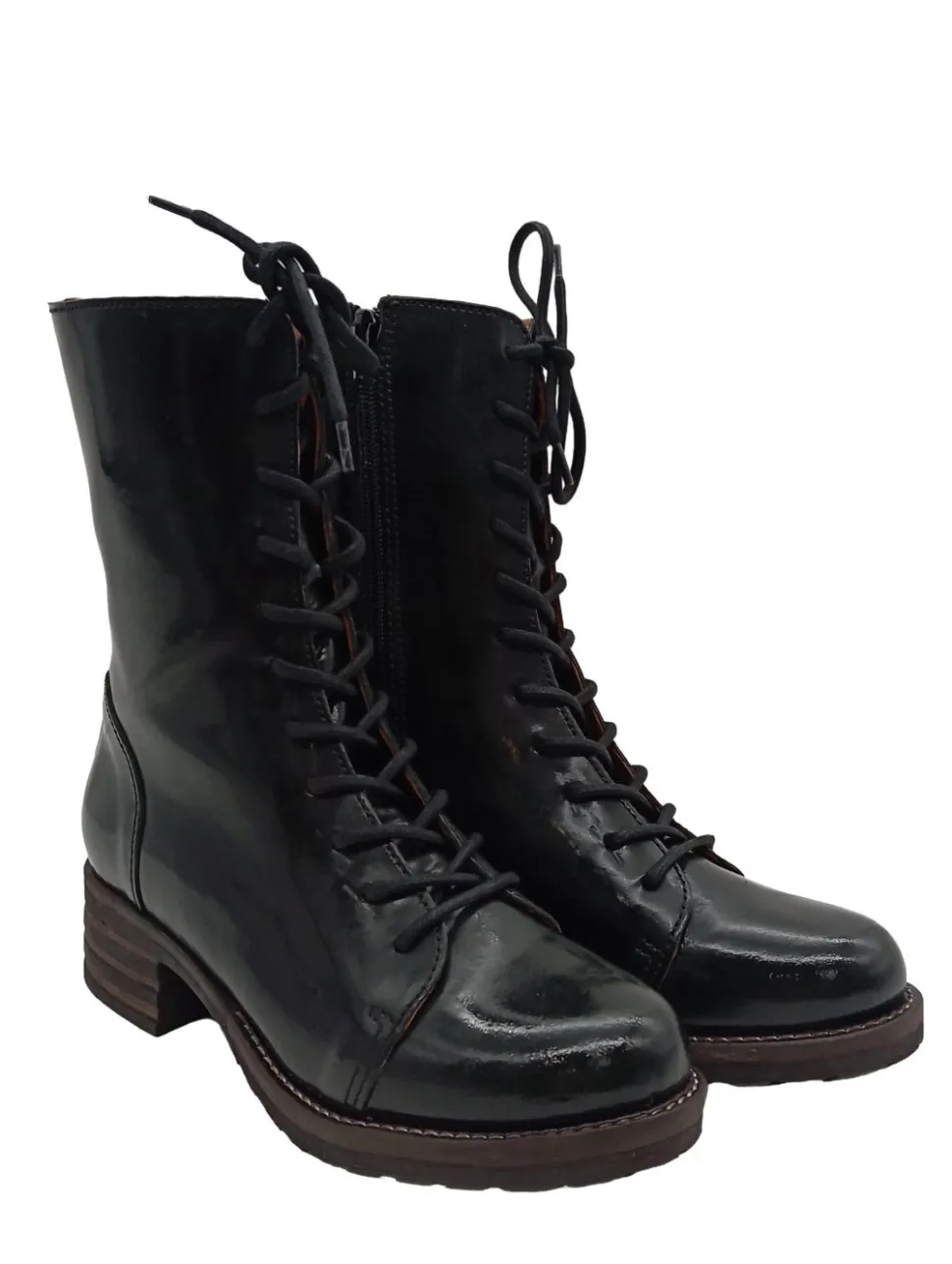 Schnür-Stiefeletten Größe 40