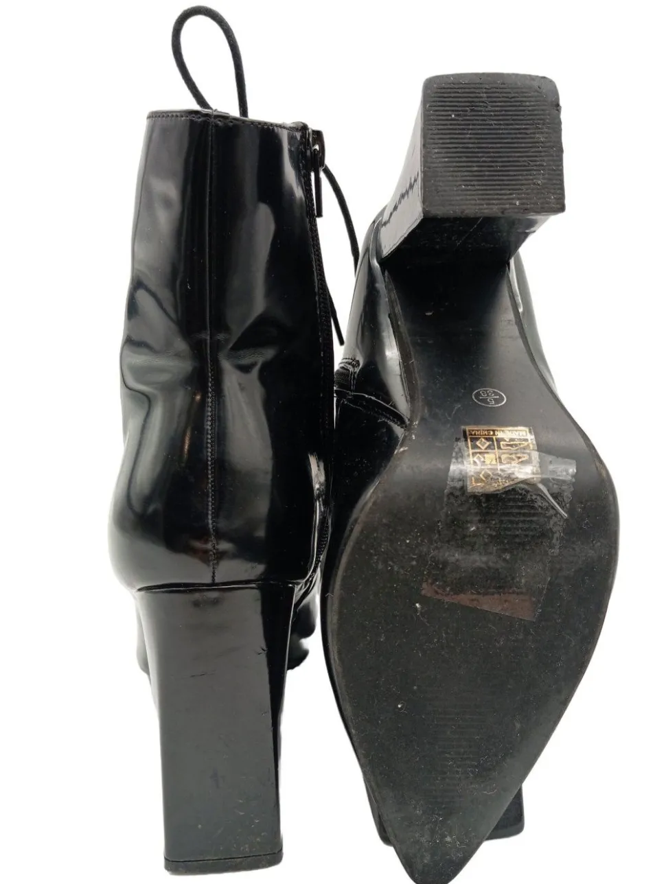 Schnür-Stiefeletten Größe 38