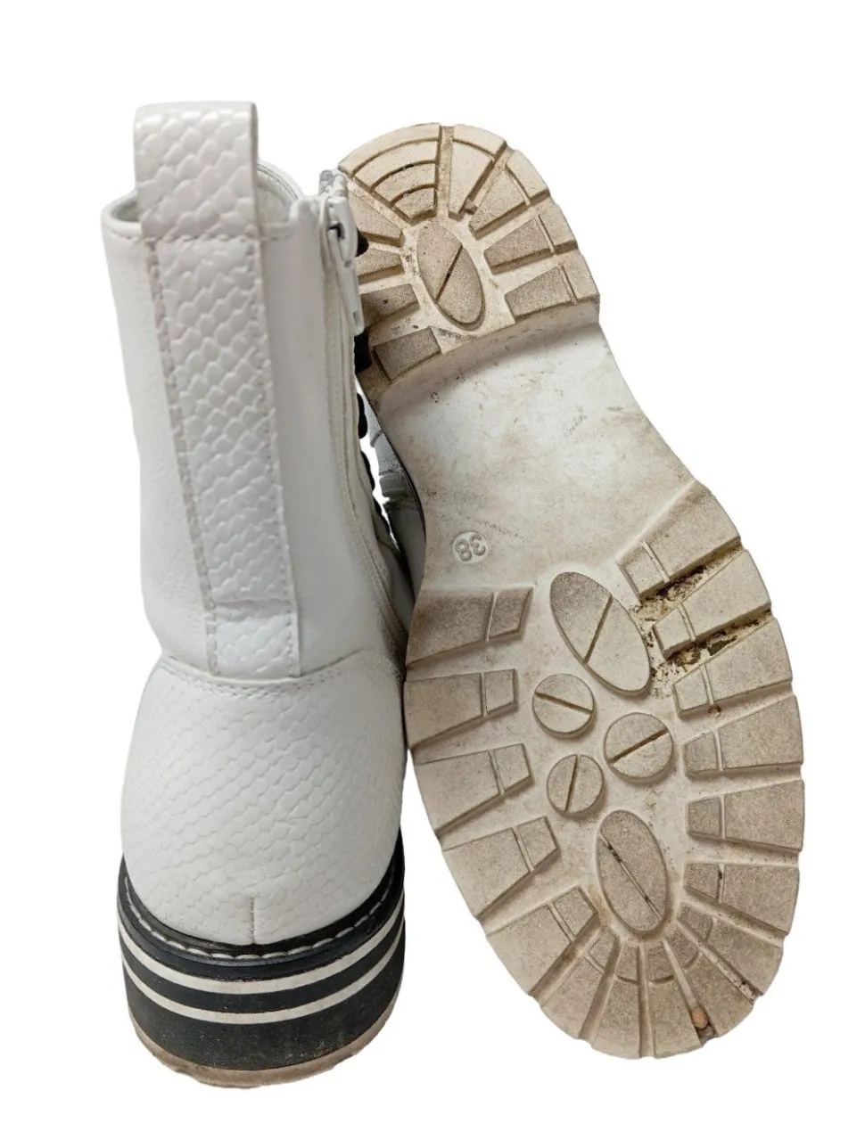 Schnür-Stiefeletten Größe 38