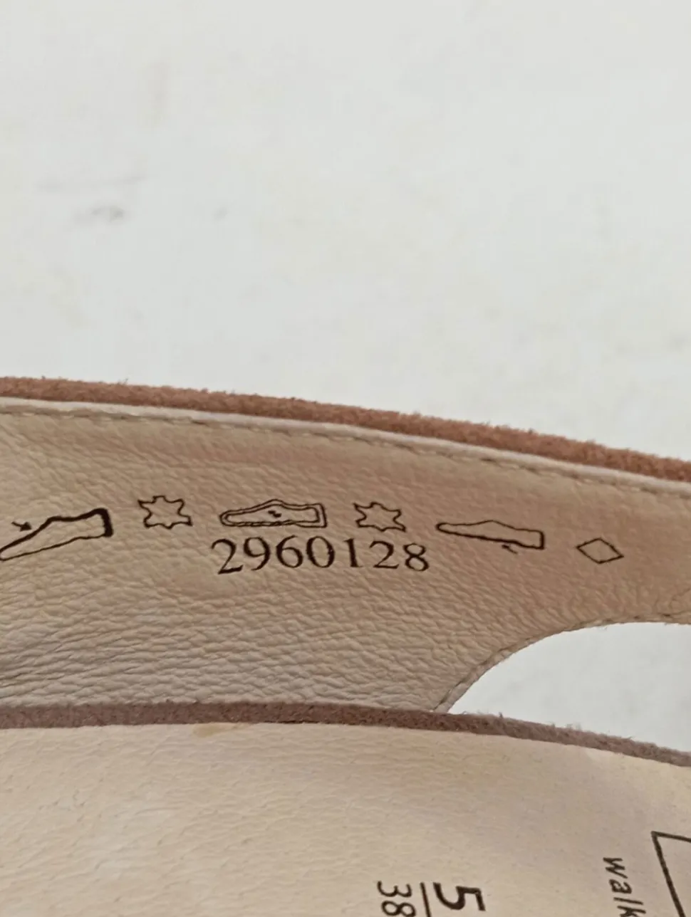 Slingback-Pumps Größe 38,5