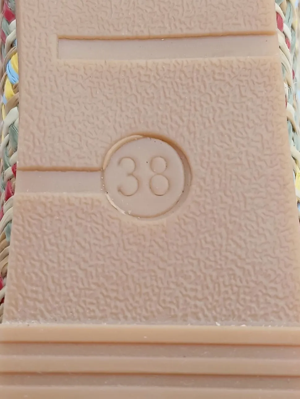 Wedges Sandaletten Größe 38